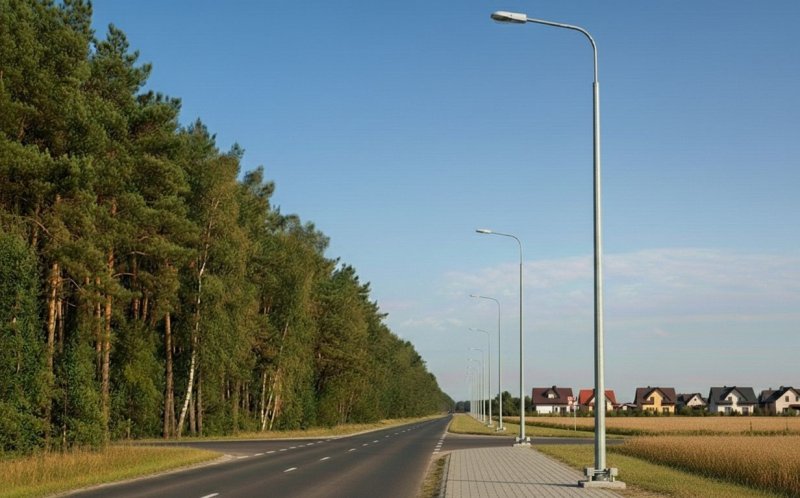 Zdjęcie Słupy Bezpieczeństwa Pasywnego: Nowa Definicja Ochrony na Drogach